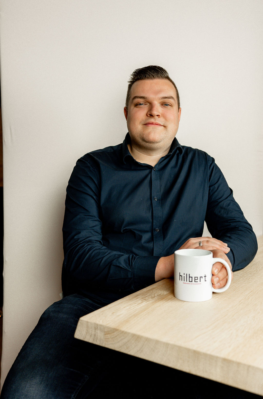 Onze programmeur Hilbert Kalsbeek